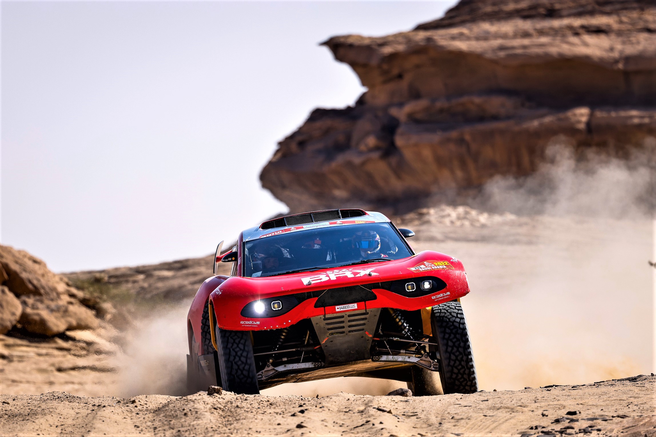 Team eyes record as first to complete world’s toughest  rally on sustainable fuel